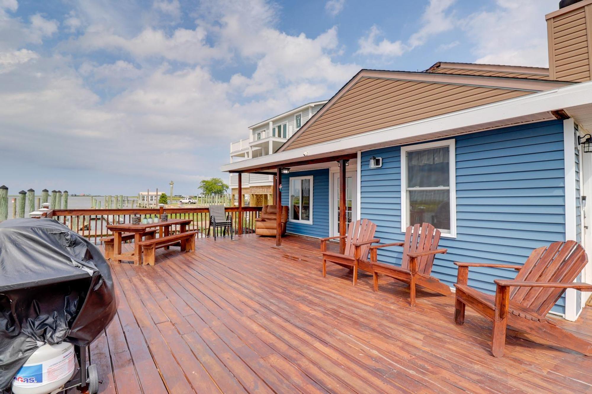 Oceanfront Milford Home With View And Boat Access Dış mekan fotoğraf